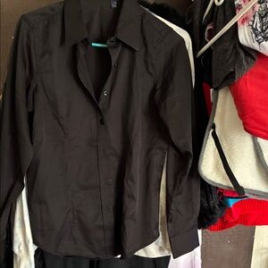 Men's Black Dress Shirt